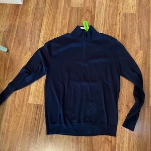 Mens Banana Republic Navy blue sweater. NWT